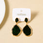 Emerald Green Dangler Earrings