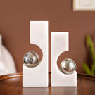 Equilibrium Decorative Bookend Sculpt Set