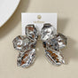 Evening Primrose Silver Statement Earrings