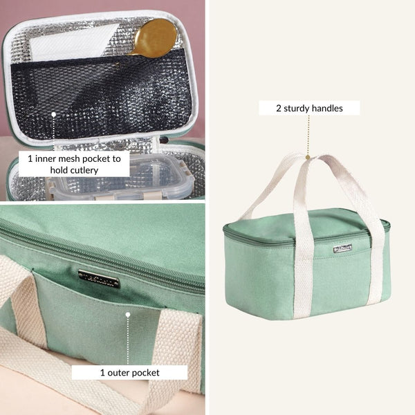 Urban Daily Insulated Daily Lunch Bag In Green