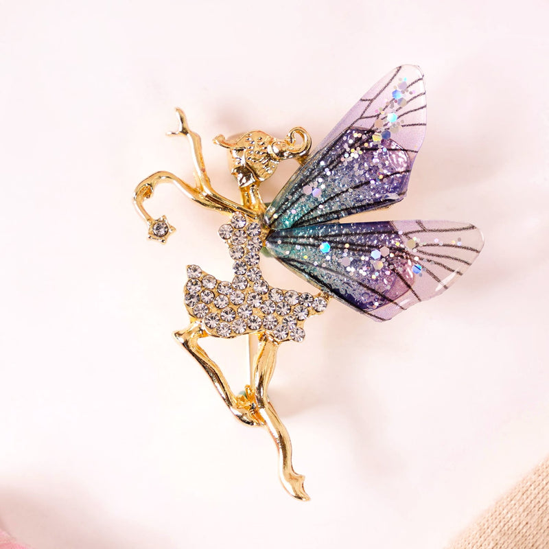 Tinkerbell Fairy Brooch Pin