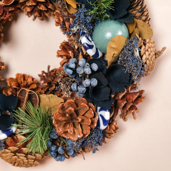 Whispers Of Winter Sustainable Wall Decor Wreath