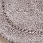 Set Of 2 Slubbed Cotton Anti Slip Bathroom Mat 24x16 Inch