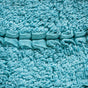 Set Of 2 Tufted Pure Cotton Door Mat Blue 24x16 Inch