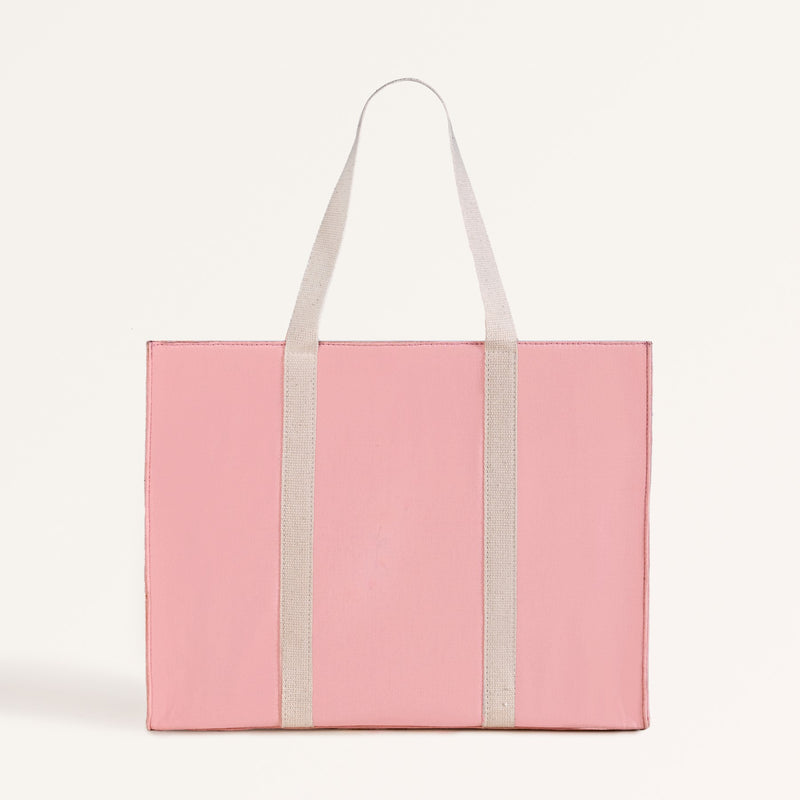 Floracore Canvas Tote Bag Pink