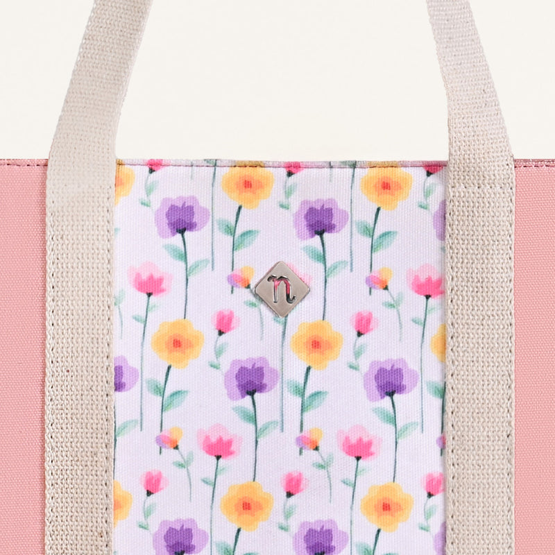 Floracore Canvas Tote Bag Pink