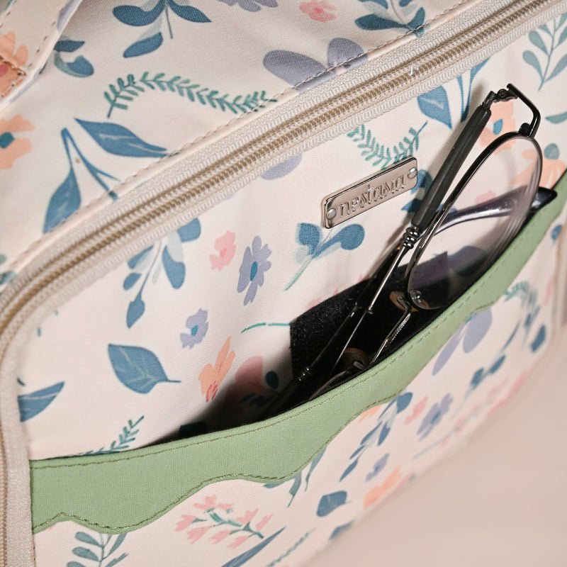 Floral Garden Travel Organiser And Makeup Bag