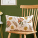 Floral Minimalism Cotton Slub Cushion Cover
