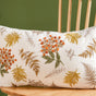 Floral Minimalism Cotton Slub Cushion Cover
