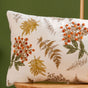 Floral Minimalism Cotton Slub Cushion Cover