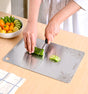 Floral Stainless Steel Chopping Board 35x25cm