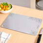 Floral Stainless Steel Chopping Board 35x25cm