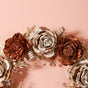 Sustainable Flower Wreath Garland Brown & Beige