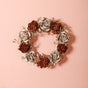 Sustainable Flower Wreath Garland Brown & Beige