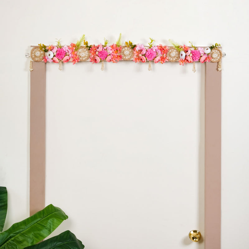 Flower And Pearls Decorative Toran