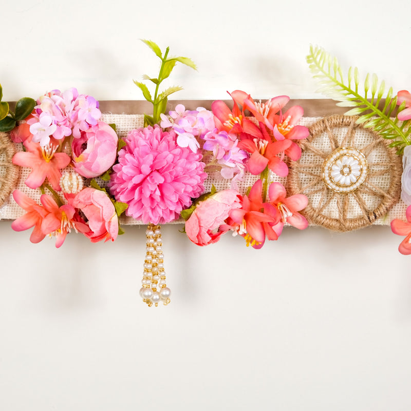 Flower And Pearls Decorative Toran