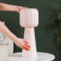 Scandi Pedestal Floor Vase Pink