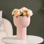 Pastel Pink Ceramic Flower Vase