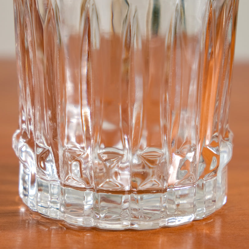 Fluted Jewel Premium Scotch Glass Large Set Of 6 350ml
