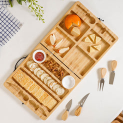 Foldable Trending Charcuterie Board Set With Bowls And Knives 22inch