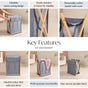 foldable-cloth-laundry-basket-grey