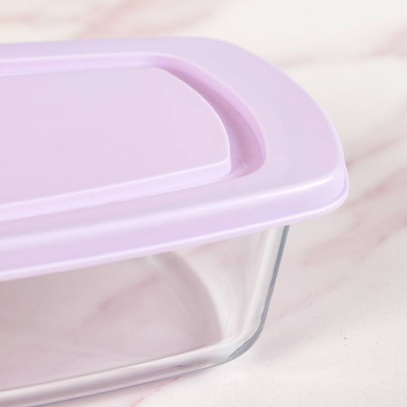 Set Of 2 Borosilicate Bread Baking Tray 1500ml