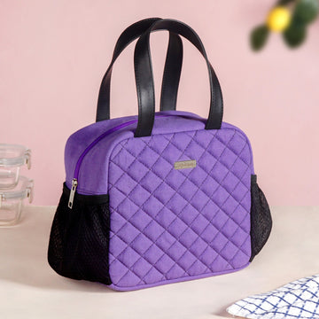 Freshpack Insulated Daily Lunch Bag In Purple