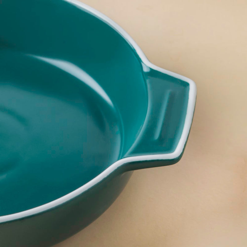 Ceramic Baking Pot Green Small 400ml