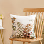 Garden Bloom Embroidered Cushion Cover