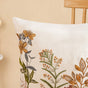 Garden Bloom Embroidered Cushion Cover