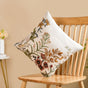 Garden Bloom Embroidered Cushion Cover