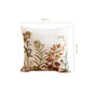 Garden Bloom Embroidered Cushion Cover