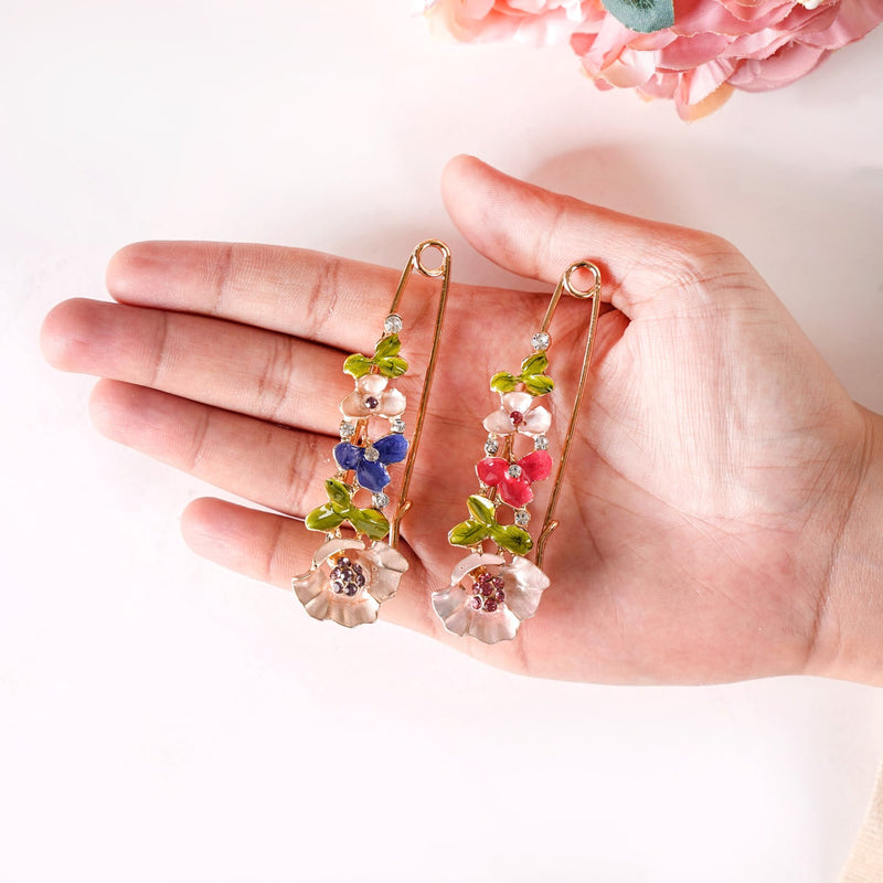 Garden Of Life Saree Pin Set of 2