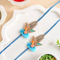 Blueming Garden of Love Rakhi Set Of 2