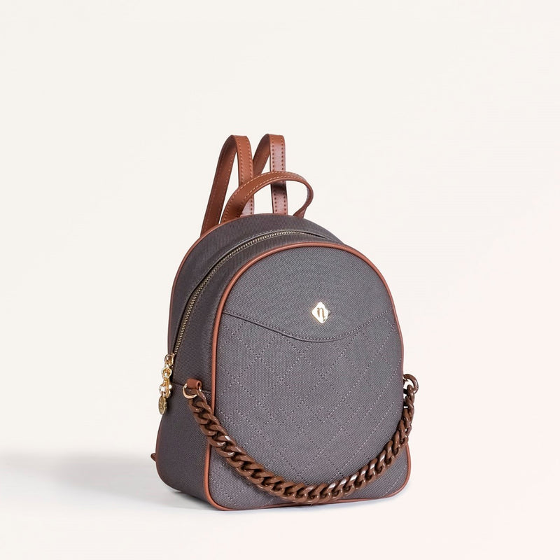 Terra Backpack With Chain Accent
