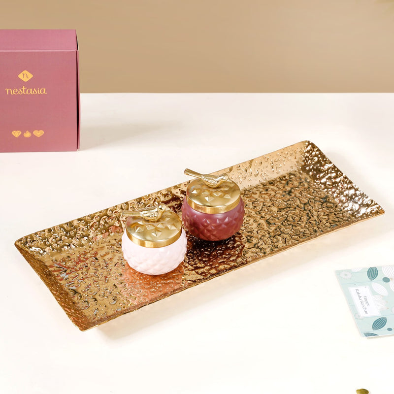 Gilded Glory Rakhi Lumba Gift Hamper