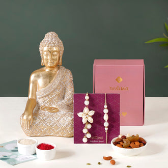 Zen Buddha Rakhi Lumba Gift Hamper