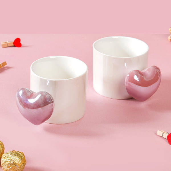 Sweet Heart Ceramic Mug Gift Set Of 3