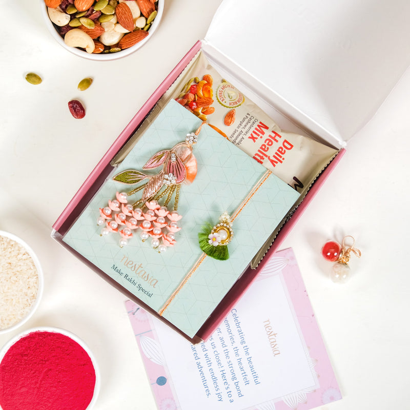 Flower Garden Rakhi Lumba Hamper