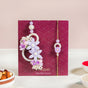 Eternal Bloom Rakhi Hamper For Bhaiya Bhabhi