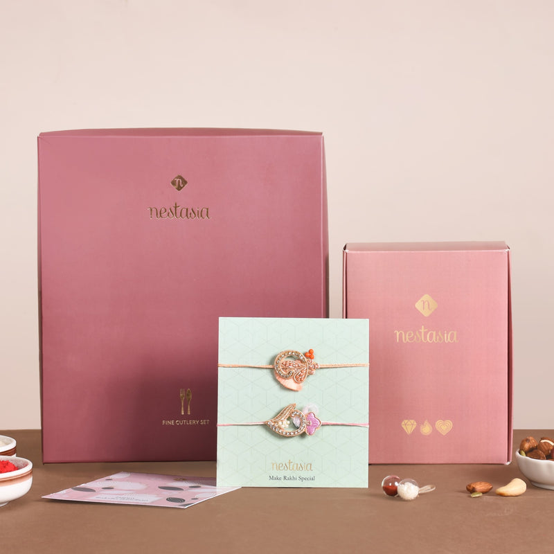 Raise A Toast Festive Rakhi Hamper