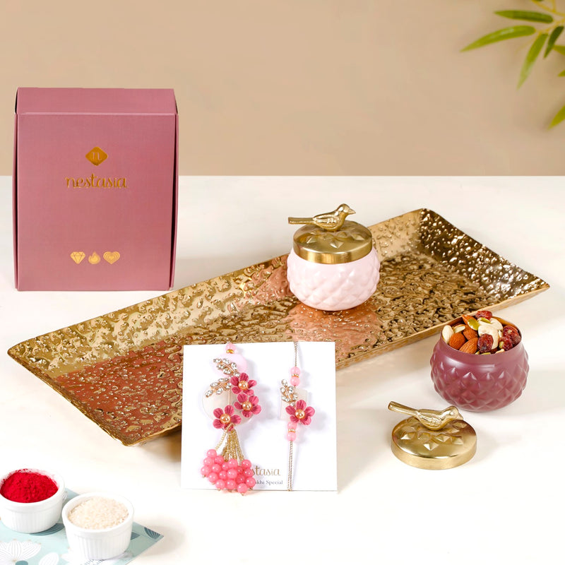 Gilded Glory Rakhi Lumba Gift Hamper