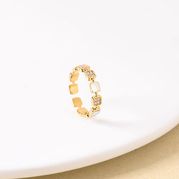 The Gilded Nexus Gold Ring