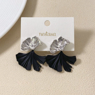 Ginkgo Foliage Earrings