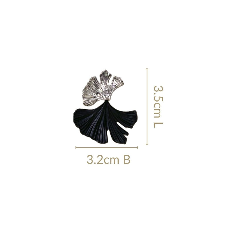 Ginkgo Foliage Earrings