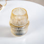 Lantern Style LED Glass Table Lamp With E27 Bulb