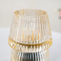 Lantern Style LED Glass Table Lamp With E27 Bulb