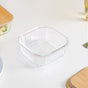 Large Airtight Glass Storage Container With Wooden Lid Set Of 2 800ml