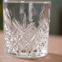 Set Of 6 Cut Glass Whiskey Glass 300ml