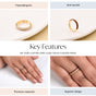 Lustre And Luxe Gold Fusion Ring